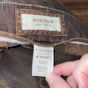 Brown work pants